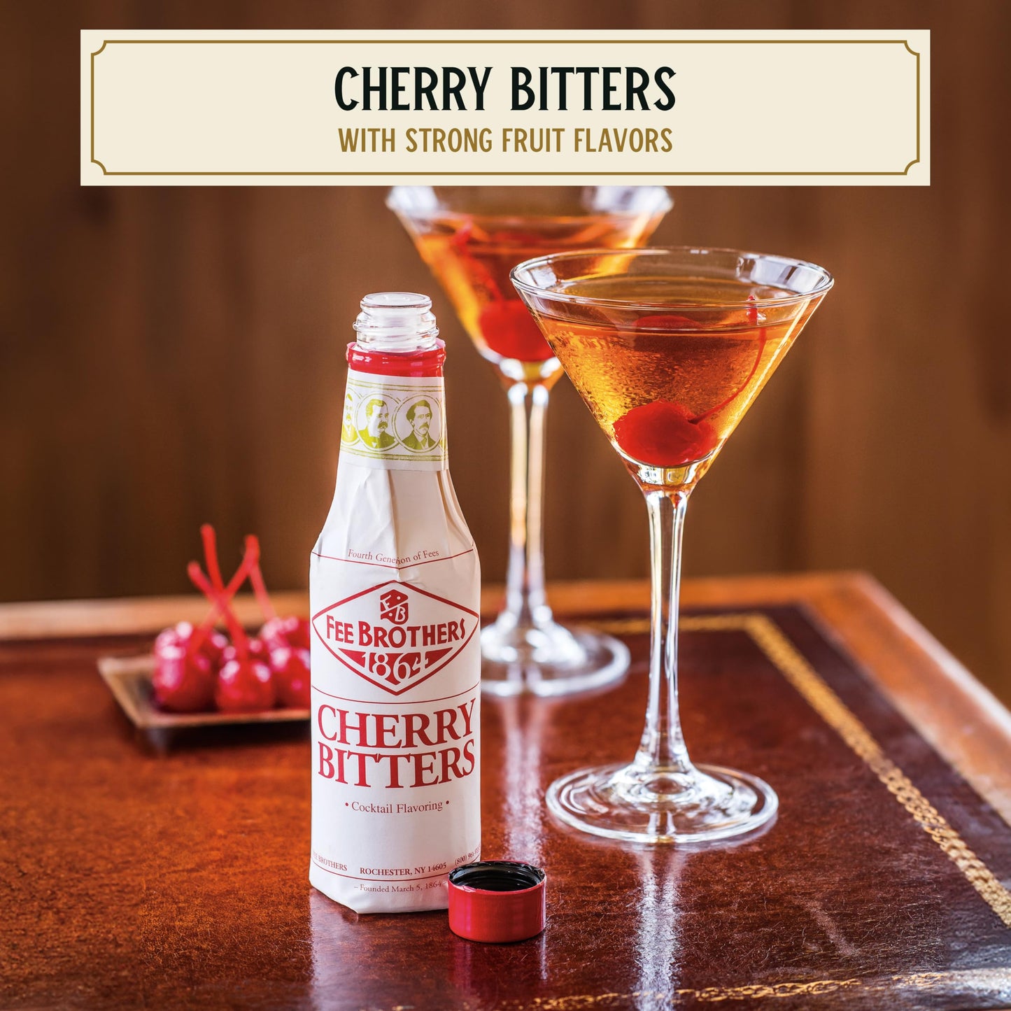 FEE BROTHERS 1864 BITTERS CHERRY Bitter aromatizzante CL.10