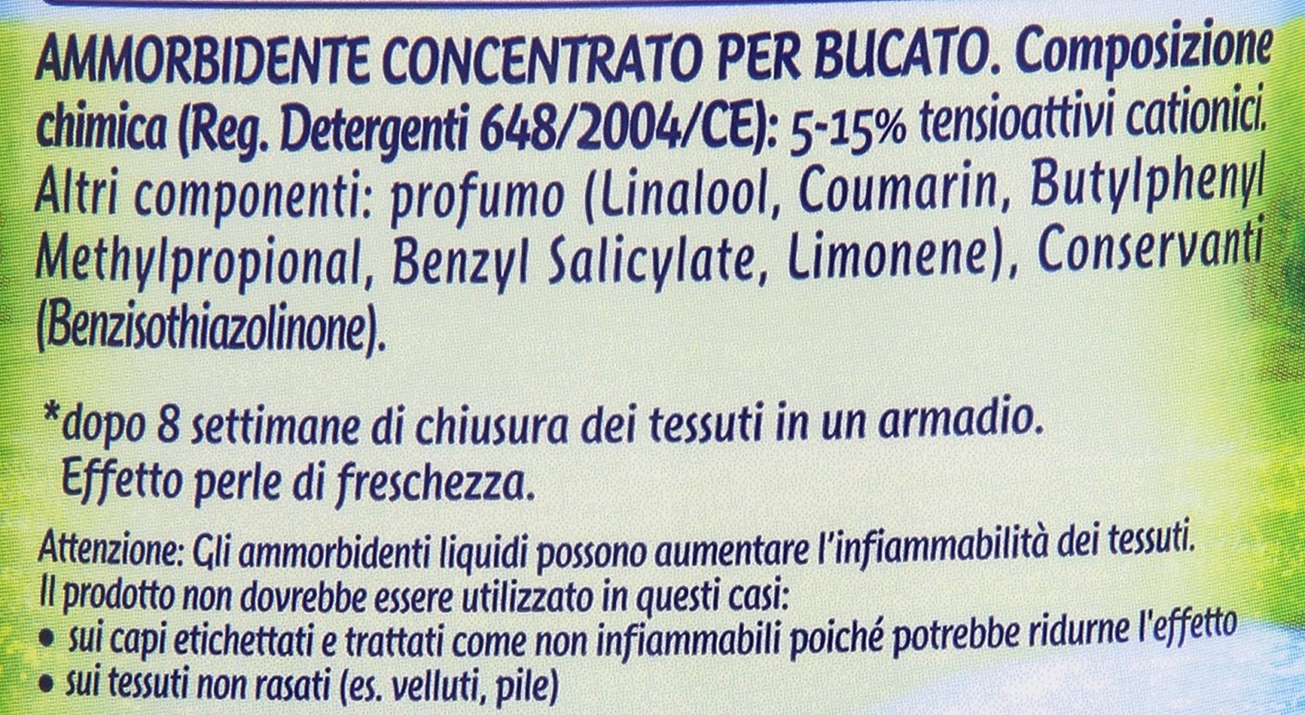 12 x VERNEL Ammorbidente Concentrato Lavan.40 Lavaggi 750+250 ML