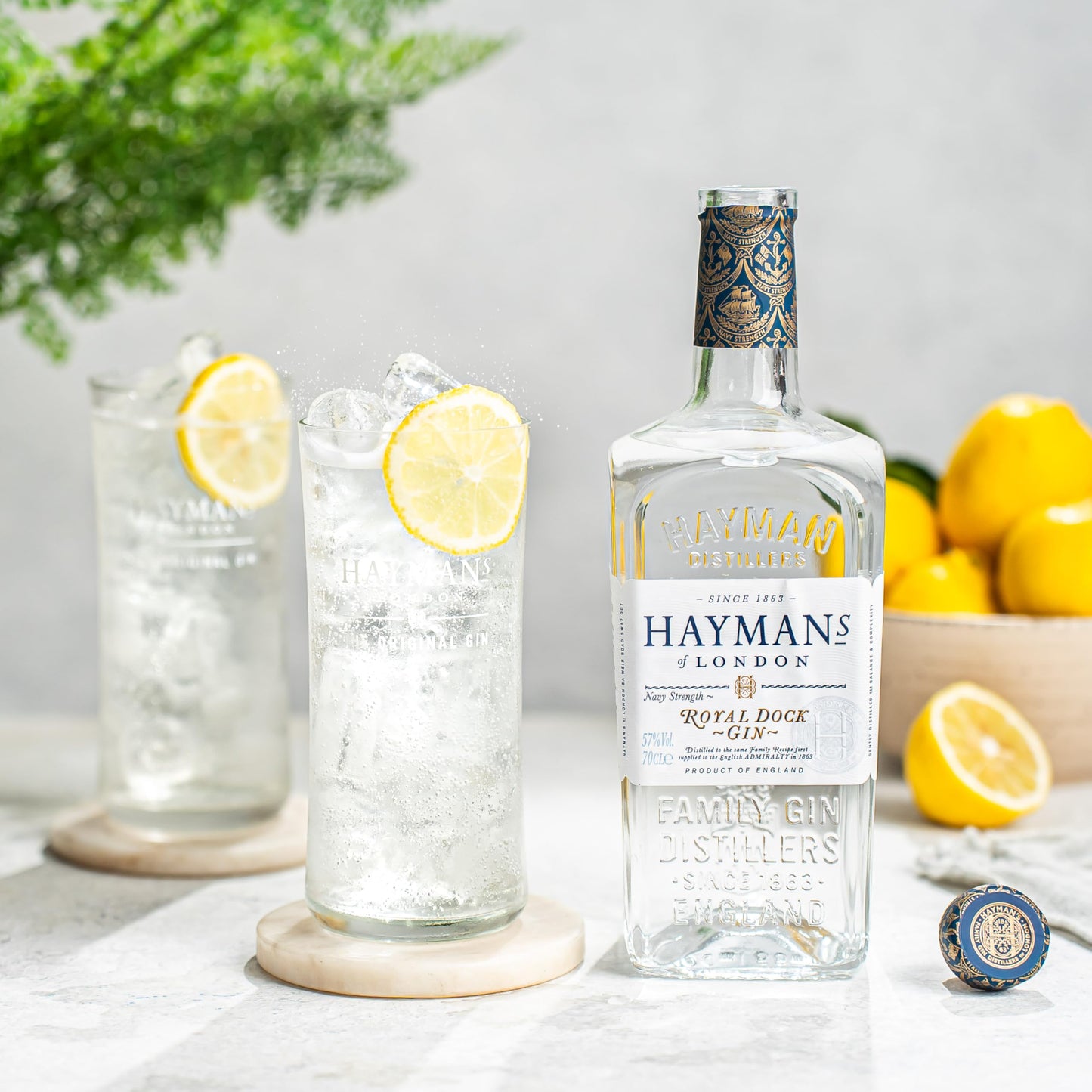 Hayman's Royal Dock Gin Navy Strength 57% Vol. 0,7l