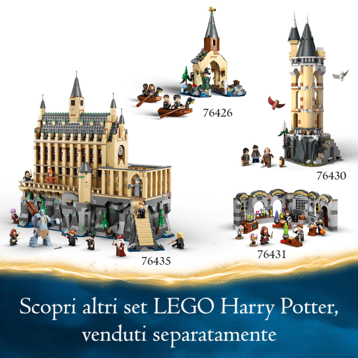 LEGO Harry Potter Aragog nella Foresta Proibita, Grande Ragno Giocattolo da Costruire con Parti Snodabili, Giochi di Magia per Bambini e Bambine da 7 Anni in su con 2 Minifigure e Accessori 76434