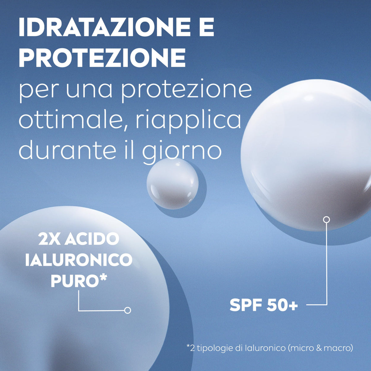 NIVEA Cellular Expert Filler Fluido UV Siero Viso Quotidiano SPF 50 + 30 ml, Siero viso Acido Ialuronico idratante e antirughe, Face serum con SPF50+ contro i segni dell'invecchiamento cutaneo