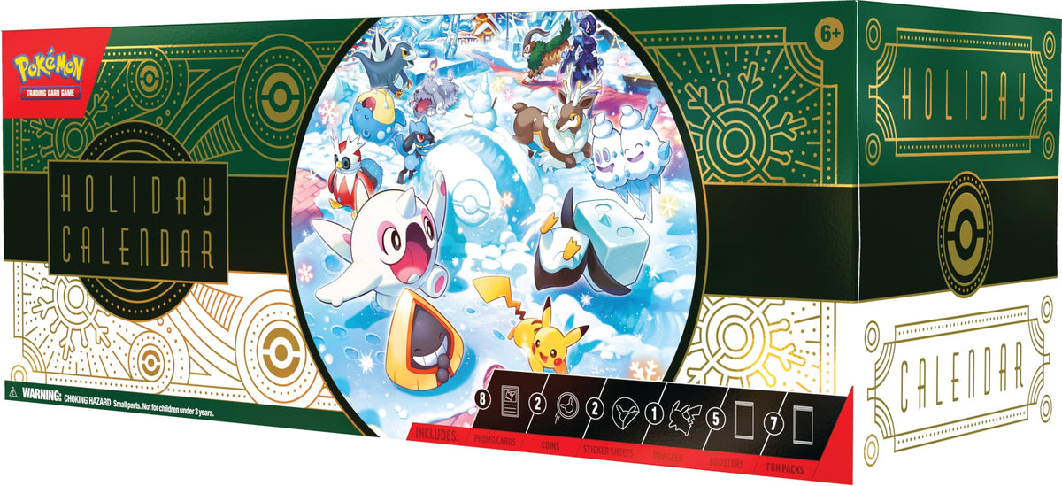 Calendario festivo 2024 dei Pokemon TCG