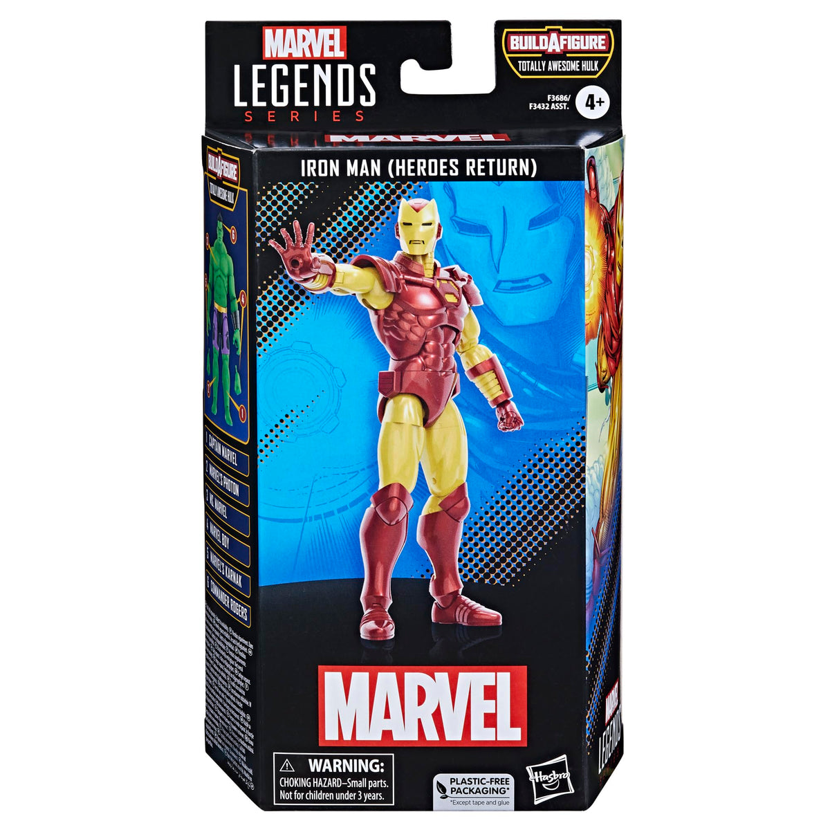 Hasbro, Marvel Legends Series, Iron Man (Heroes Return), Action Figure da 15 cm Ispirata ai Marvel Comics