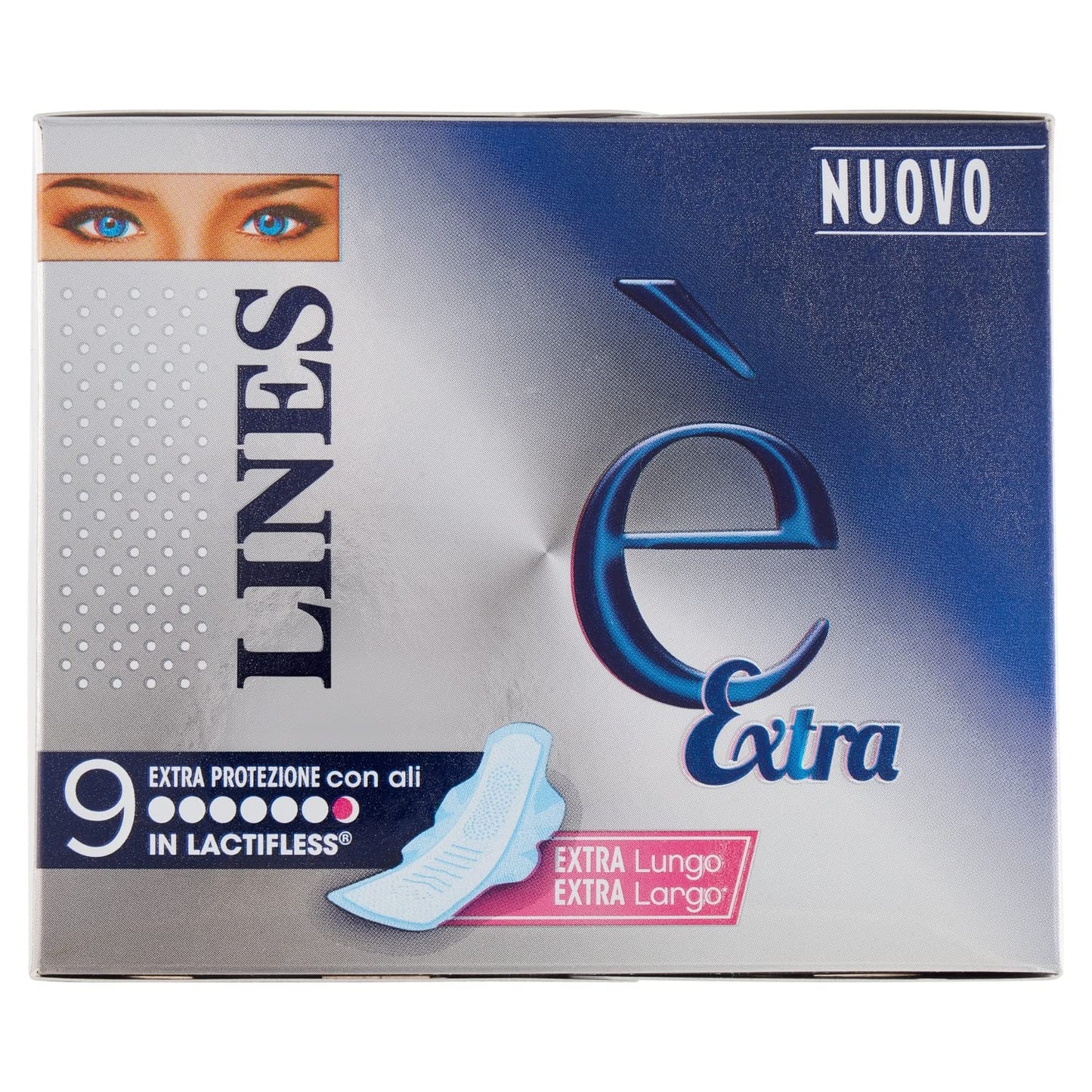 Lines È Extra con Ali Assorbenti in Lactifless, Pacco da 9 pezzi