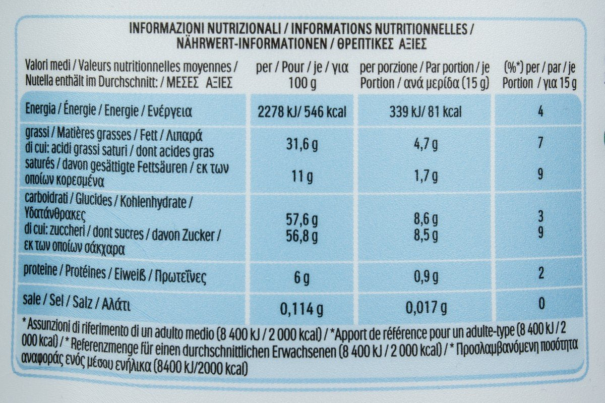2 x 3 kg Jumbo Taza Nutella Ferrerro Untar en el pan XXL Pasta De Praliné De Ferrero