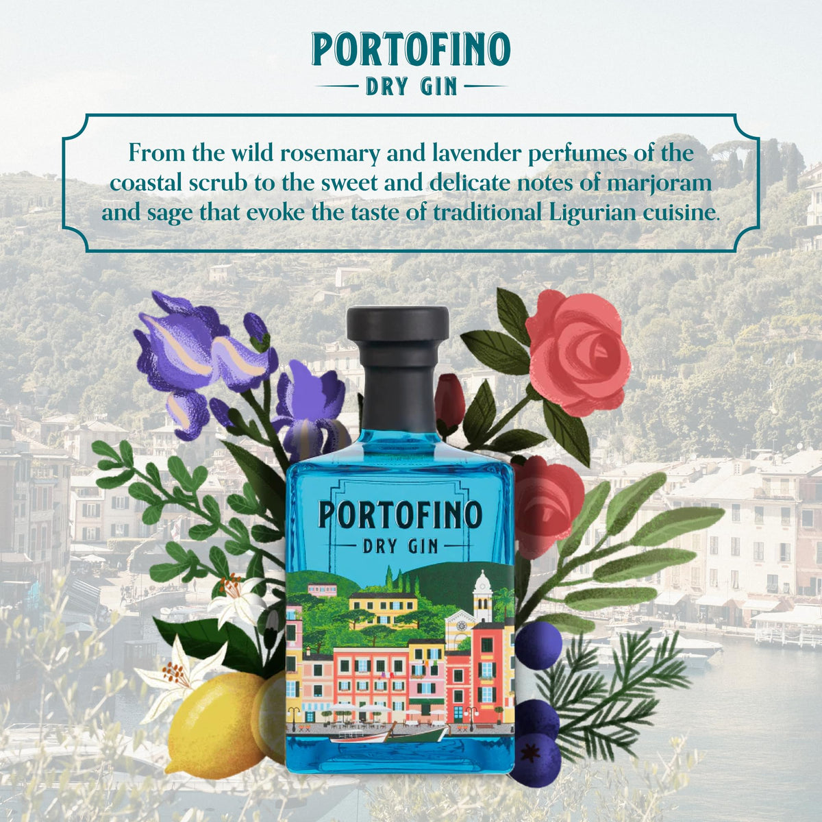 Portofino Dry Gin Panorama Bundle - 100 ml