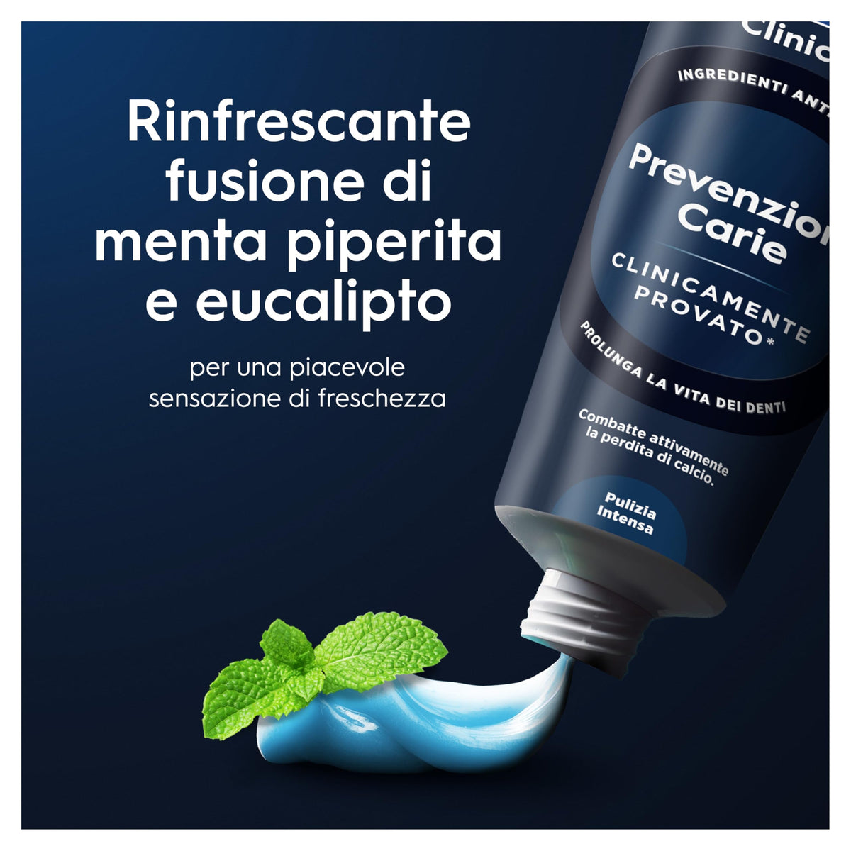 Oral-B Dentifricio Clinical Prevenzione Carie Pulizia Intensa 75 ml. 1 Dentifricio