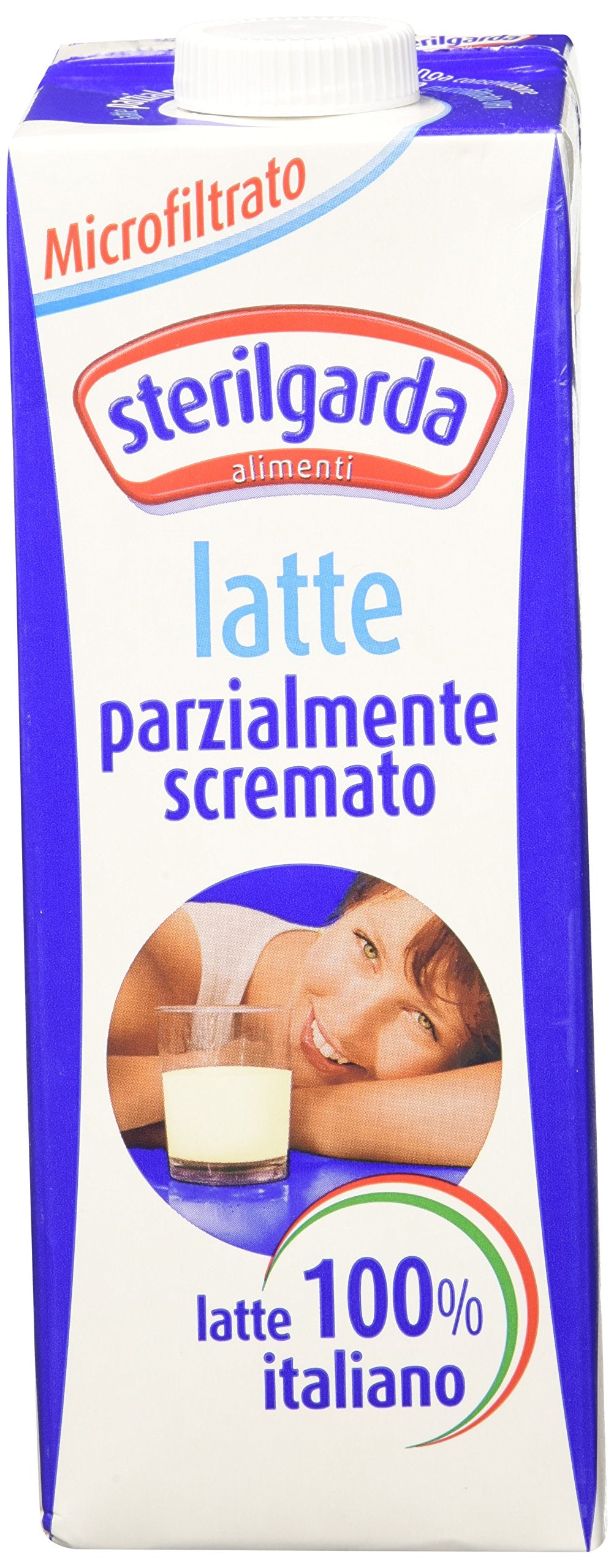 Sterilgarda - Latte UHT, Parzialmente Scremato, 100% Italiano - 5 confezioni da 1 l [5 l]