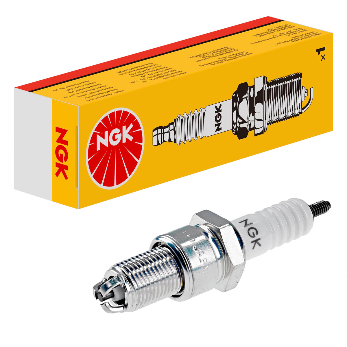 Candela di accensione NGK BP5ET-10, 5156 | Yellow Box | 1 pezzo