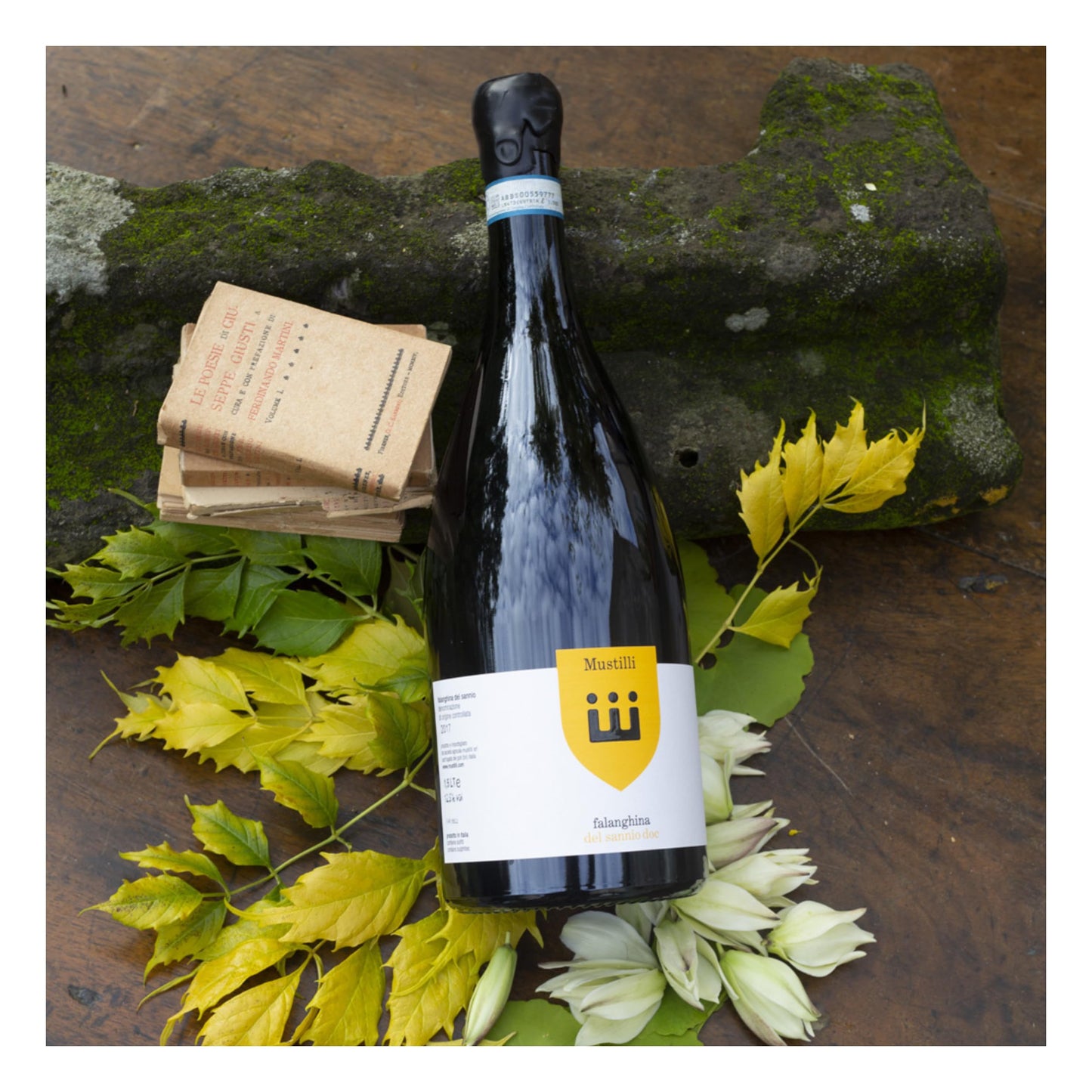 Mustilli | Falanghina del Sannio DOC 2024 | Vino Bianco 13% Vol. | Bottiglia Singola da 750ml