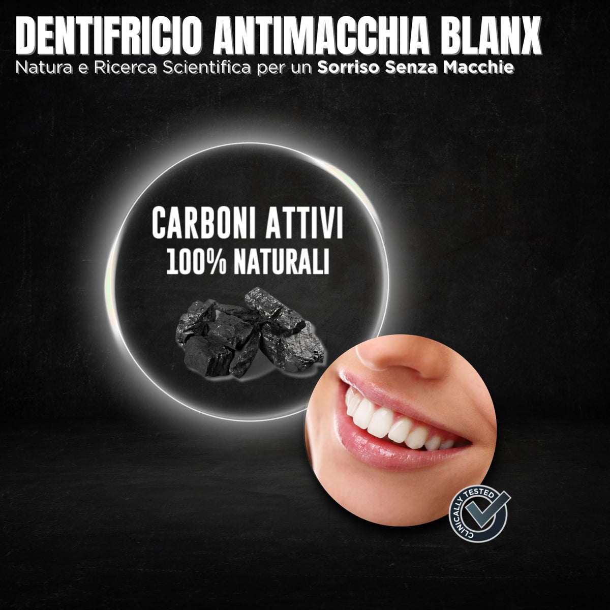 BlanX Dentifricio Licheni Islandici 100% Naturali,