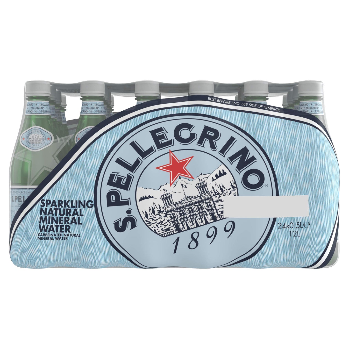 Acqua Minerale Naturale Frizzante San Pellegrino 24x500ml