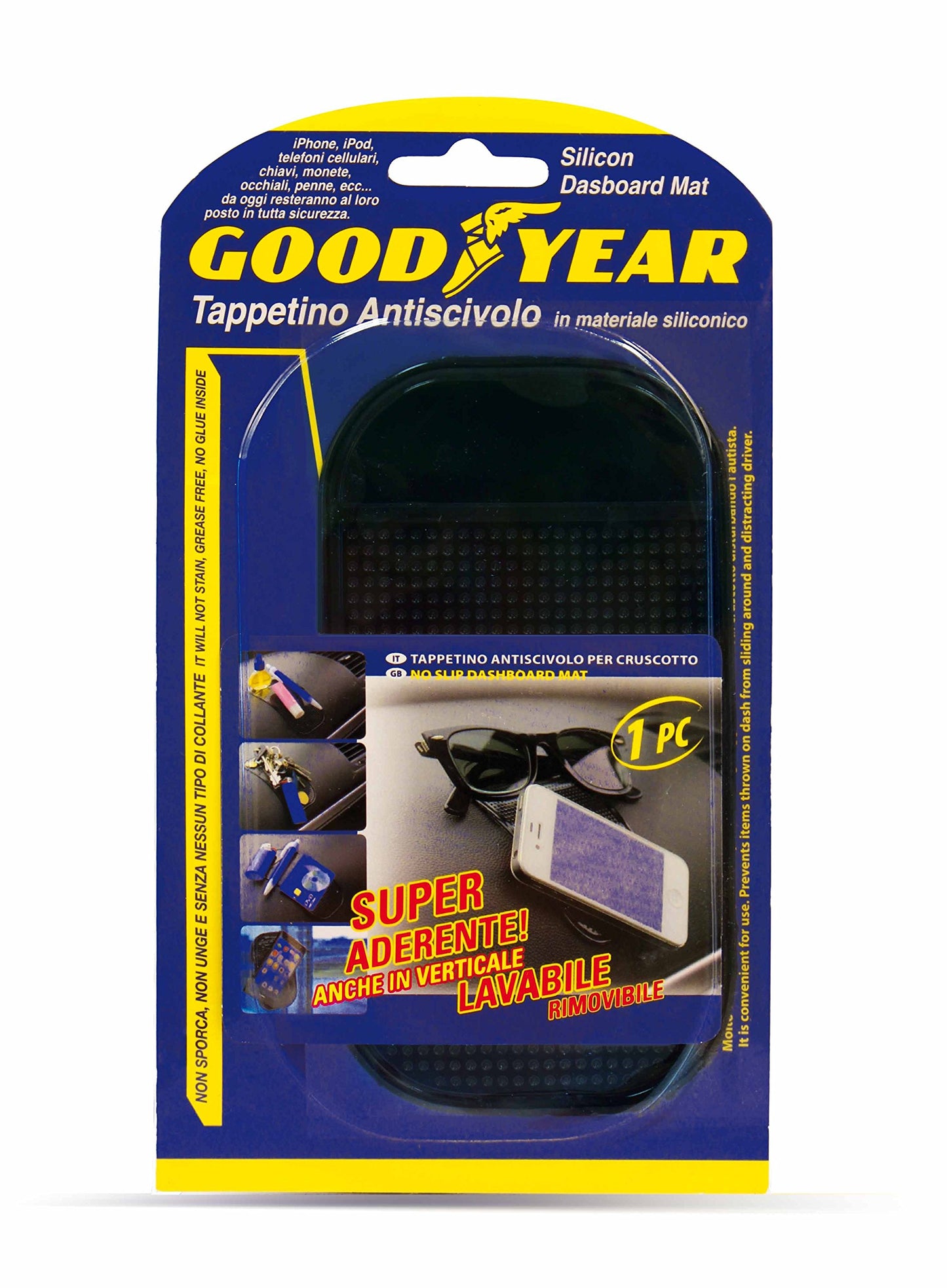 Bottari 77117 Tappetino per Cruscotto in Gomma