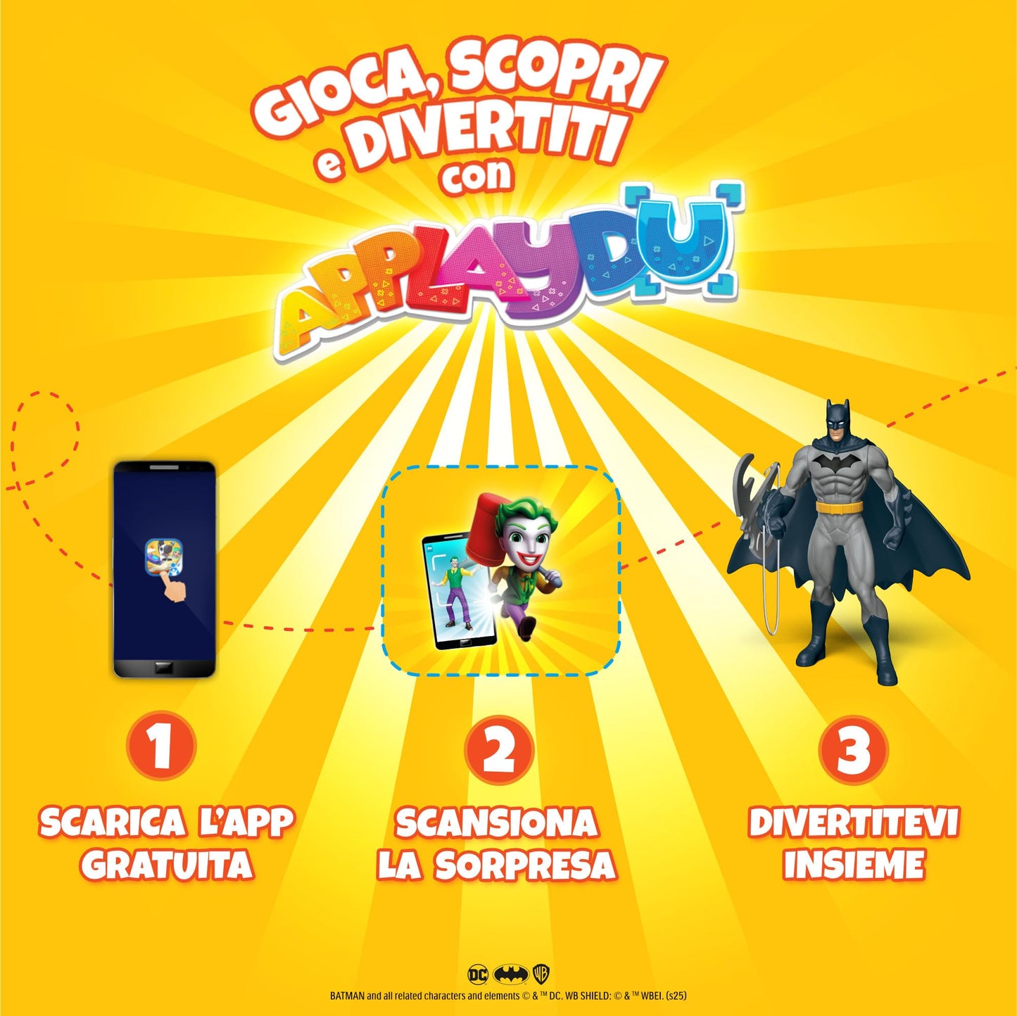 Kinder GranSorpresa Batman - Uovo di Pasqua Kinder 2025, Finissimo Cioccolato al Latte con Sorpresa Batman, Idea Regalo Pasqua, 150 Grammi
