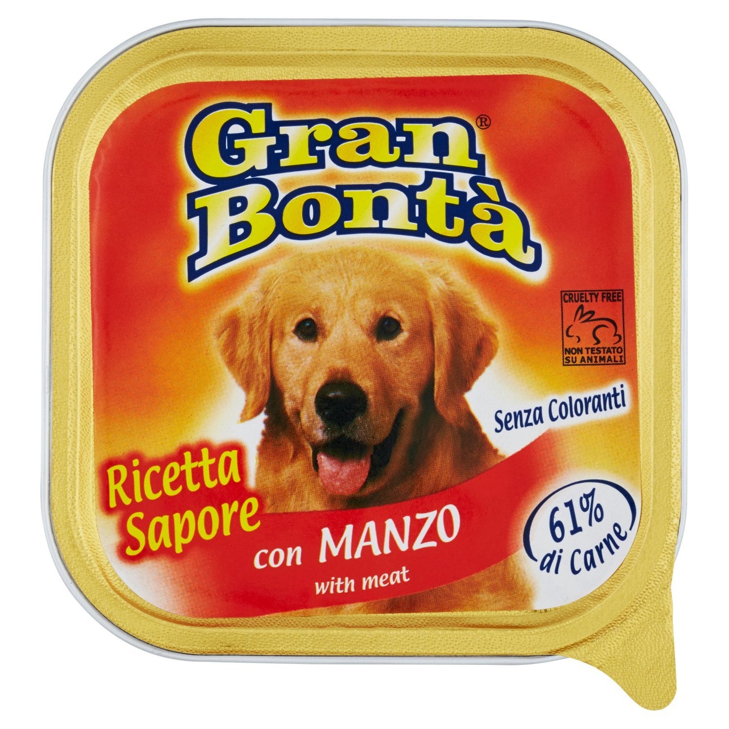 Nutripet Gran Bonta' Cane Manzo Gr 150