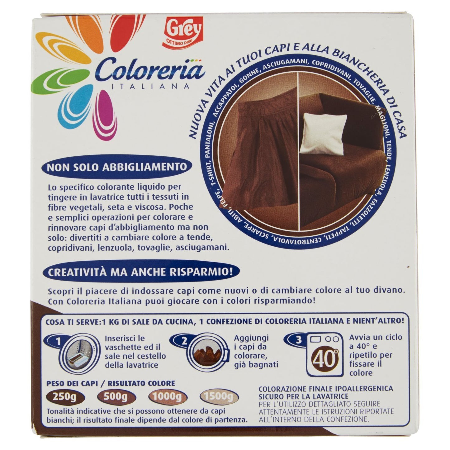 Coloreria Italiana Cioccolato - 4 pezzi da 175 g [700 g]