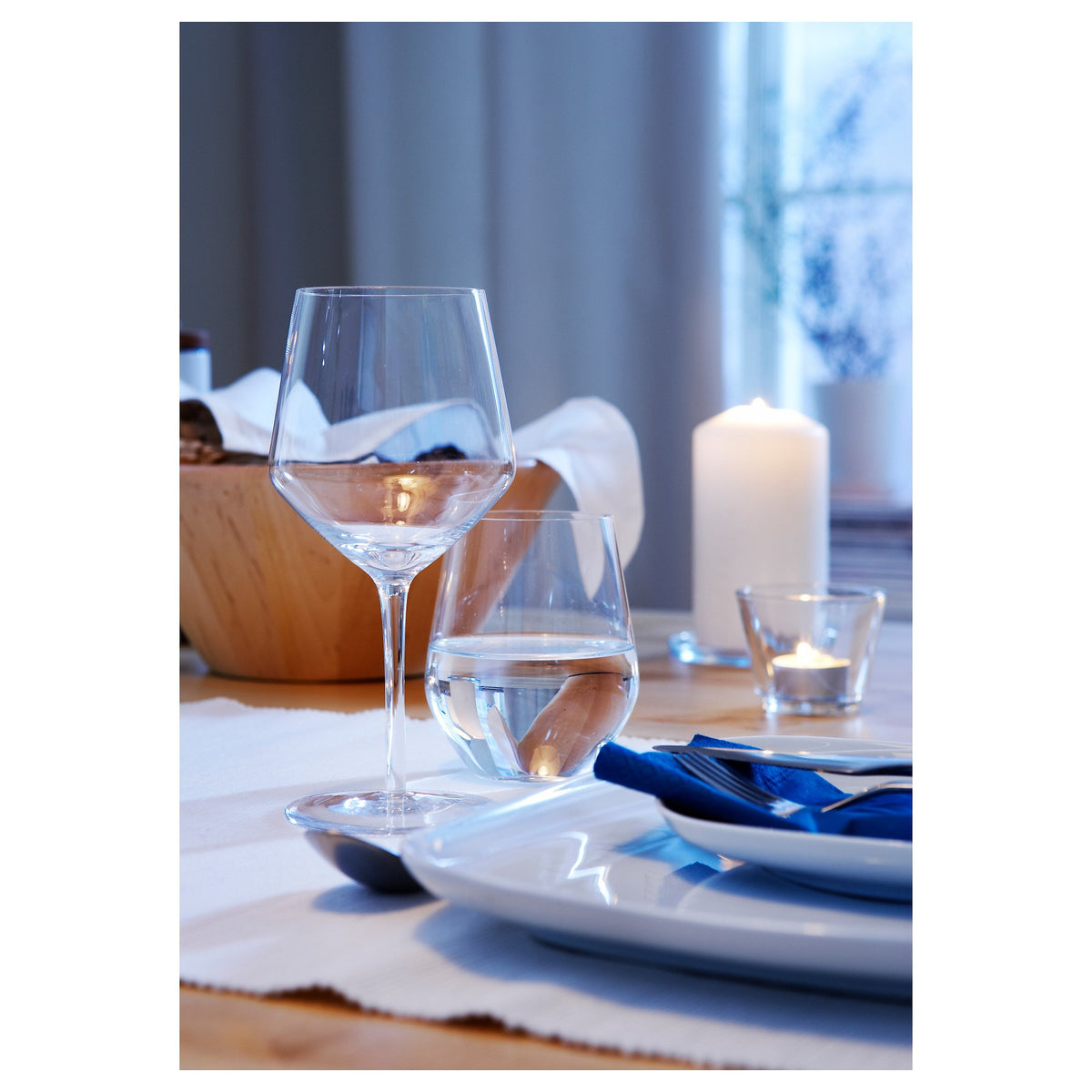 IKEA VÄRDERA - Servizio da 18 pezzi, colore: Bianco