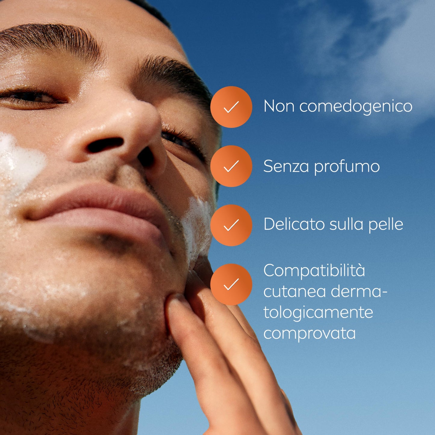 NIVEA Derma Skin Clear Gel Detergente Viso Anti-Imperfezioni 150 ml, Detergente viso pelle grassa e mista con Acido Salicilico, Sale Marino e Niacinamide, Detergente schiumogeno viso purificante