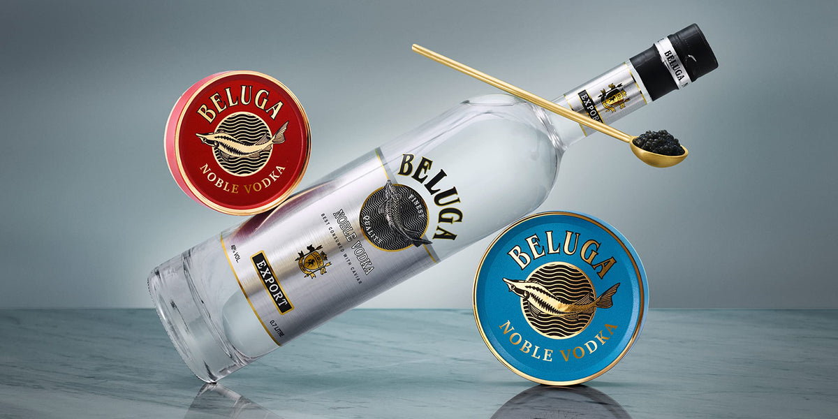 Beluga Vodka 40°, 1L