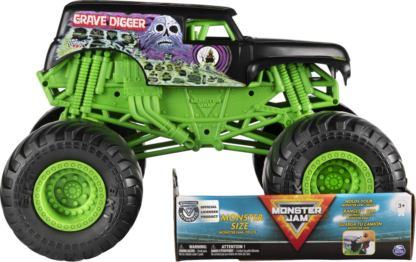 Monster Jam, Monster Size Grave Digger Monster Jam Truck, scala 1:10