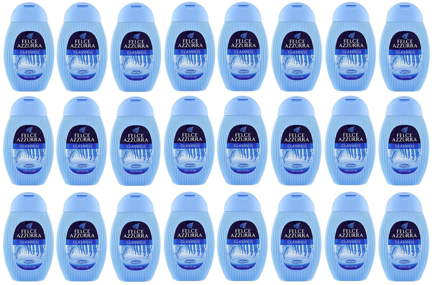 24x Felce Azzurra Classico Gel da Doccia - Doccia Gel Bagnoschiuma 250ml