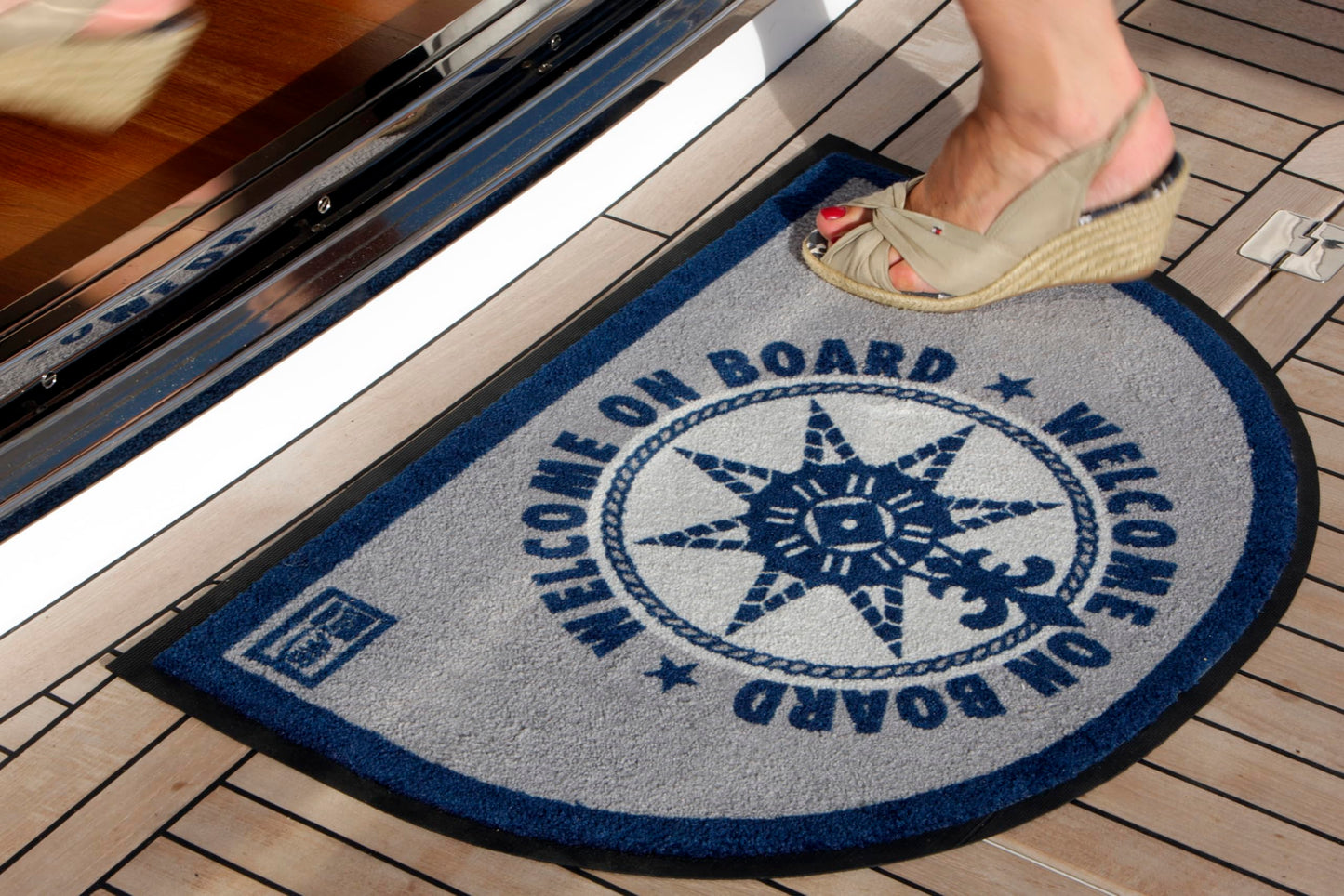 WERYU Marine Business-Welcome - Tappeto marrone