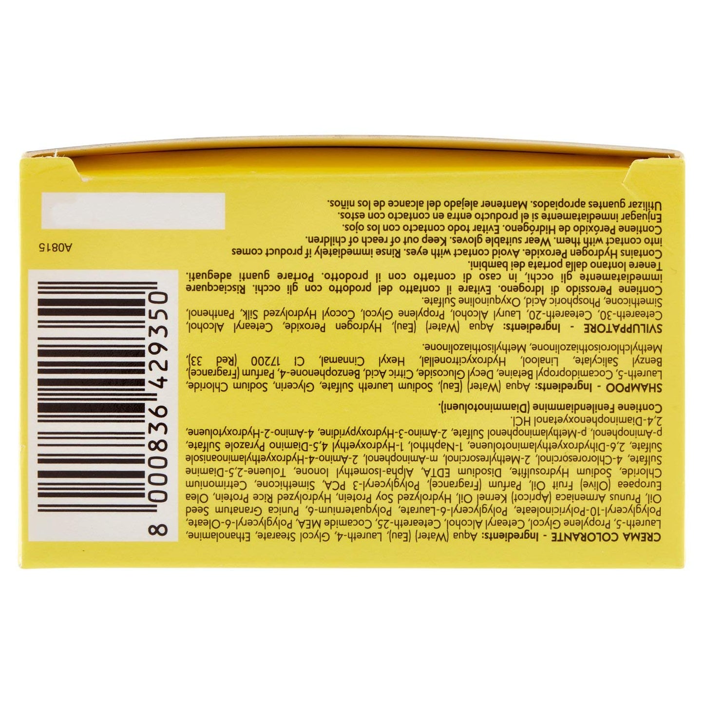 Dikson Muster Dikson Bloom Crema Colore 100 Nero, Standard