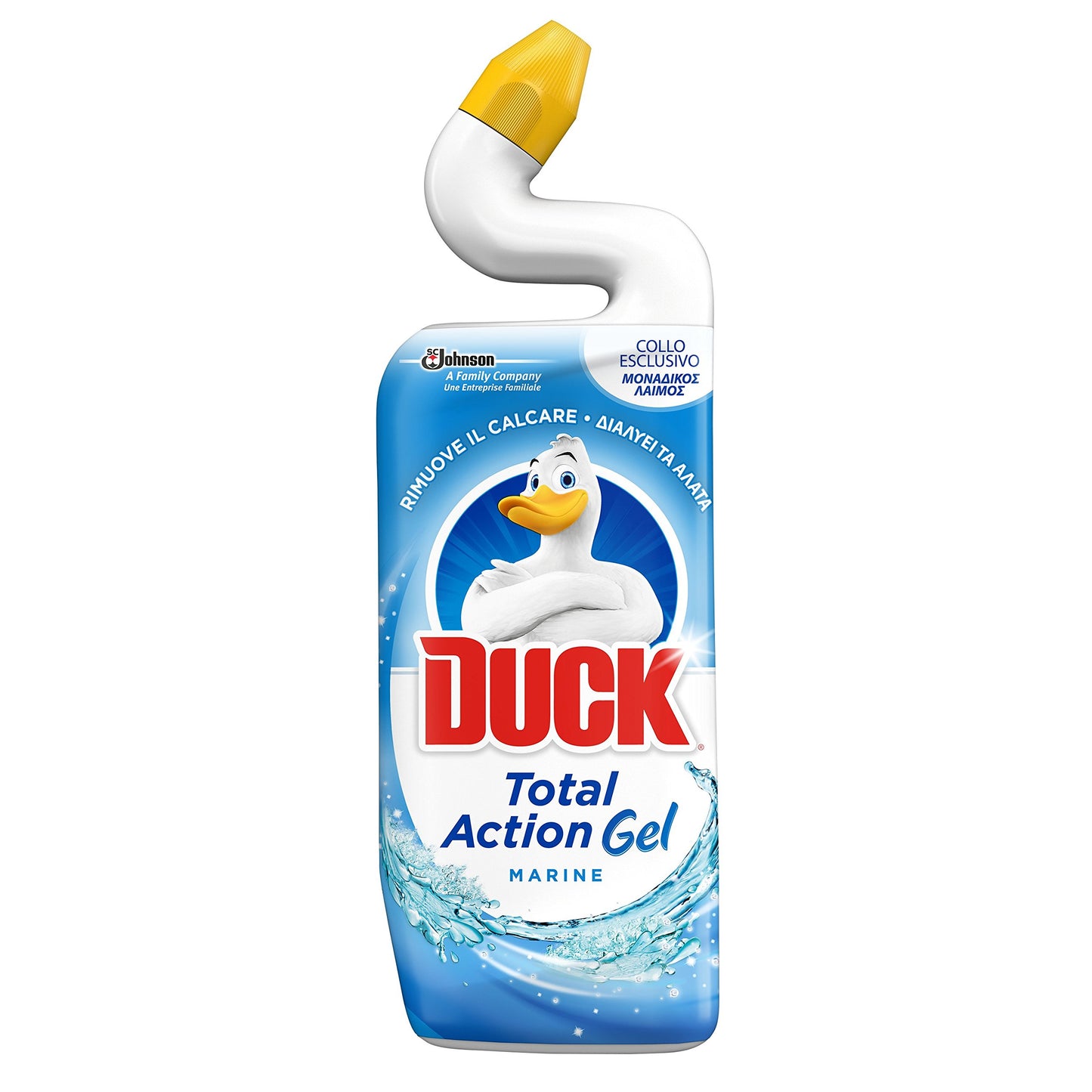 Duck Liquido Pulitore per WC - Profumazione Marine – Cassa da 12 confezioni