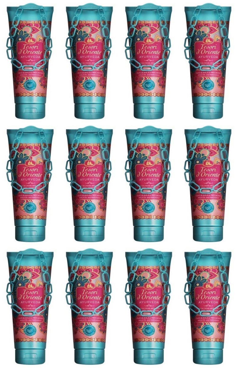 12 X Tesori D 'oriente aromatic doccia crema gel doccia Shower Gel Ayurveda 250 ML