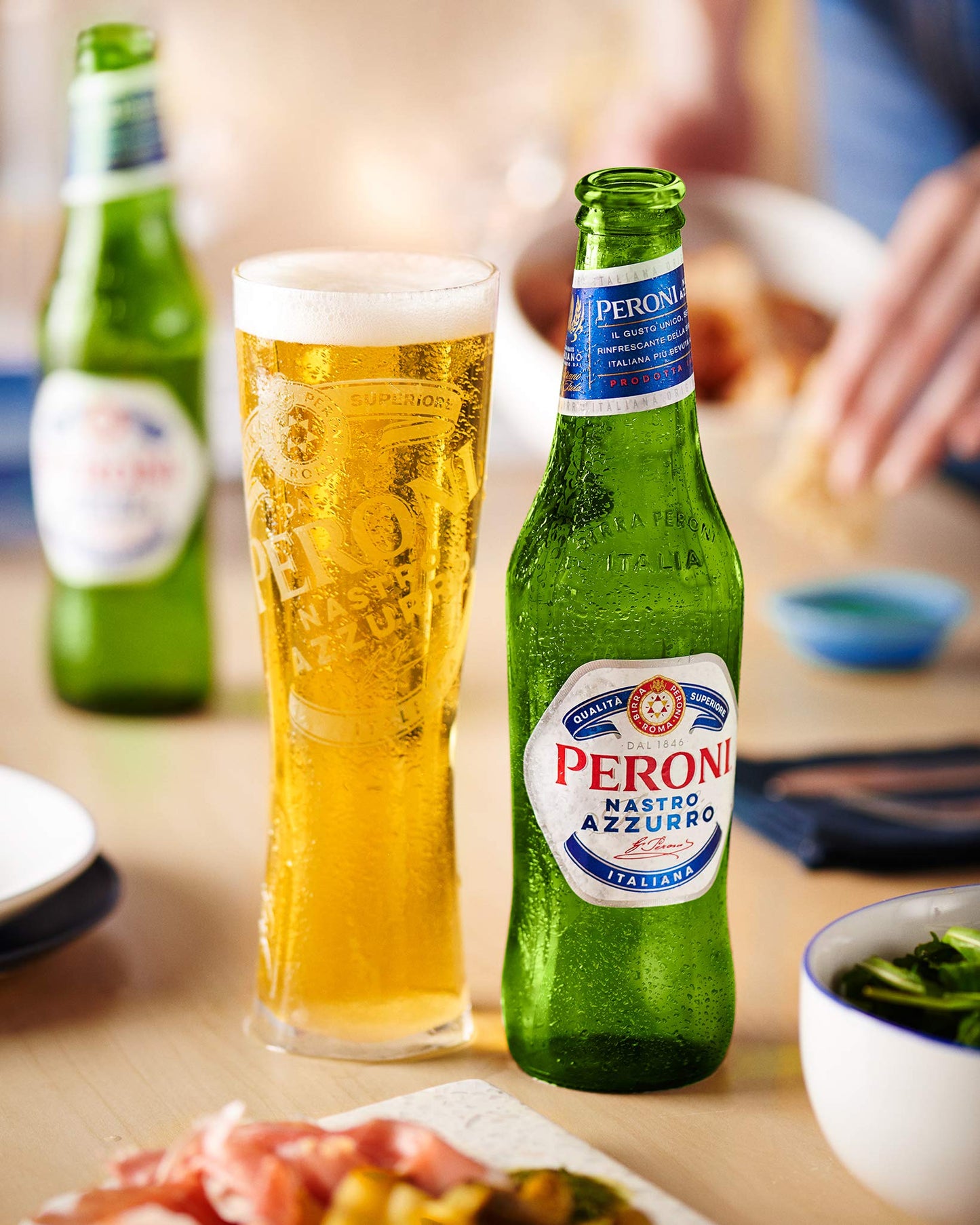 Peroni Bottiglie Lager di Nastro Azzurro, 24 x 330 ml
