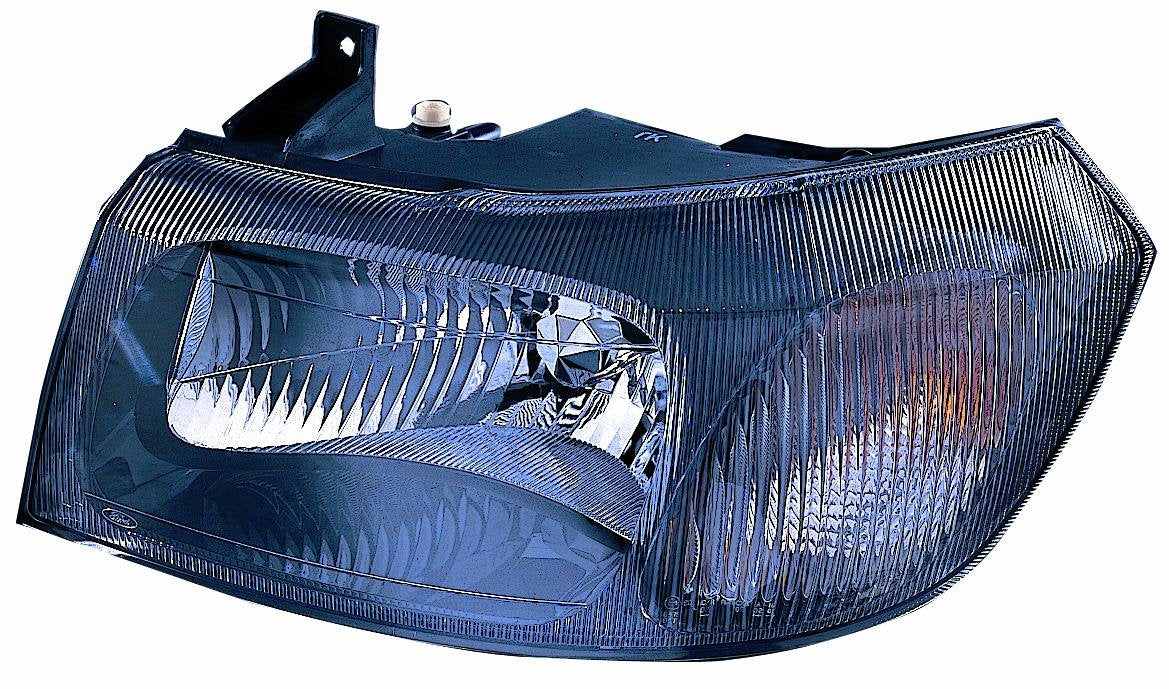 FARO DEPO H4 PRED. REG. ELETTR. PARABOLA NERA F. TRANSIT 04/'00>01/'03 - DX