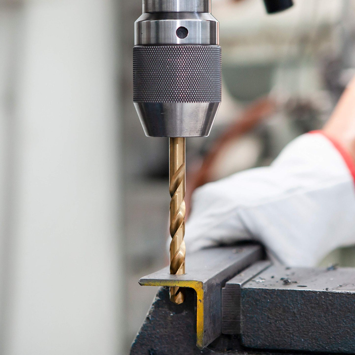 Krino 01170301 - HSS-G TiN Set Punte Rettificate Rivestite in Titanio Per Acciaio - 19 Pezzi