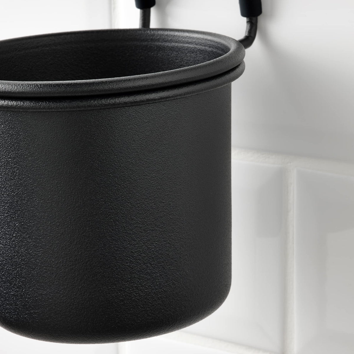 IKEA HULTARP Contenitore, 14x16 cm, Nero