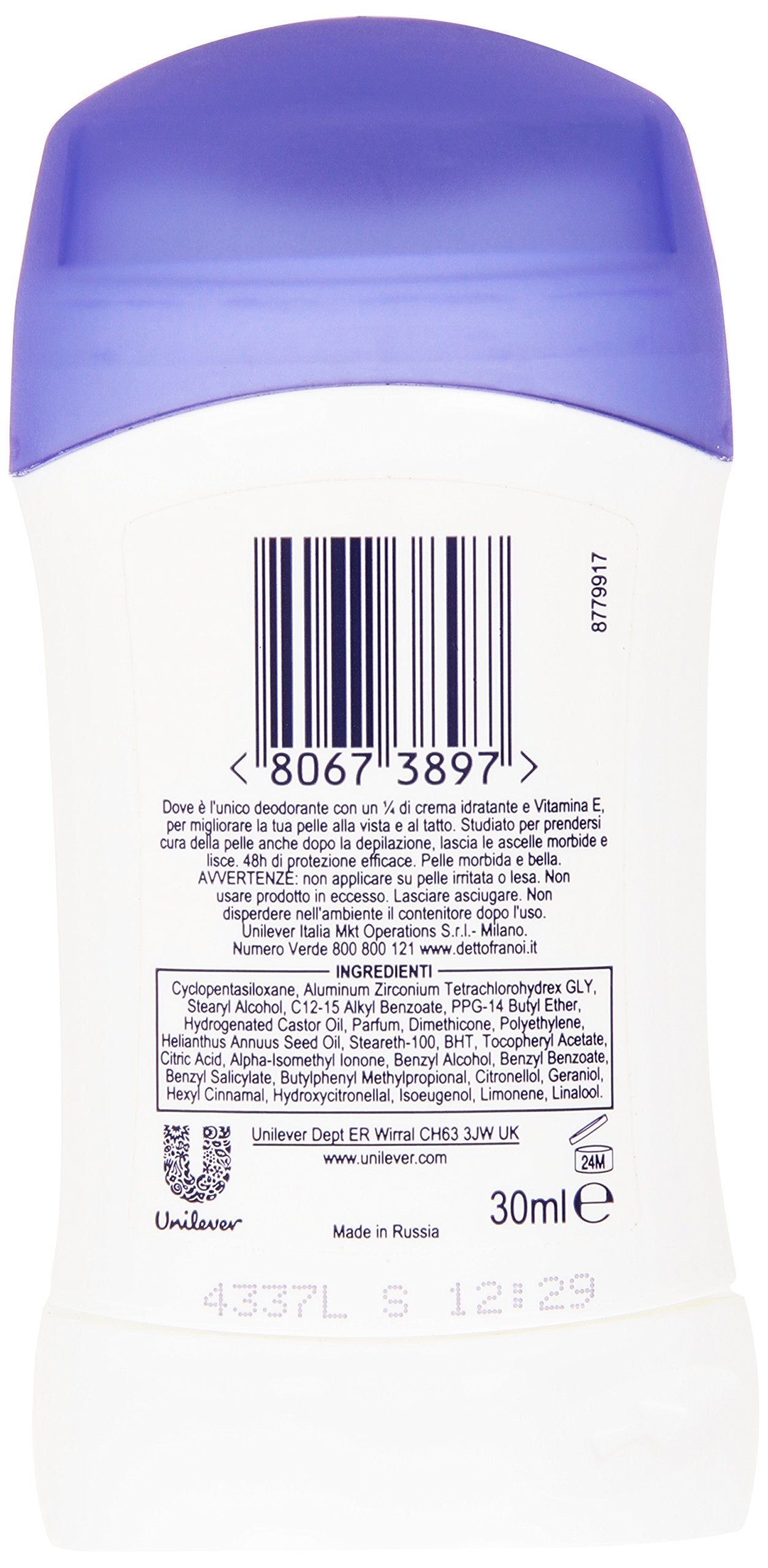 Dove Original Stick, 30ml