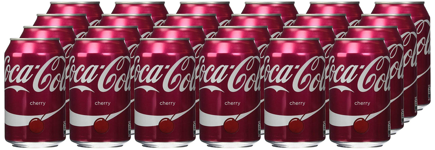 Coca Cola Cherry gusto ciliegia 330ml (24 lattine)