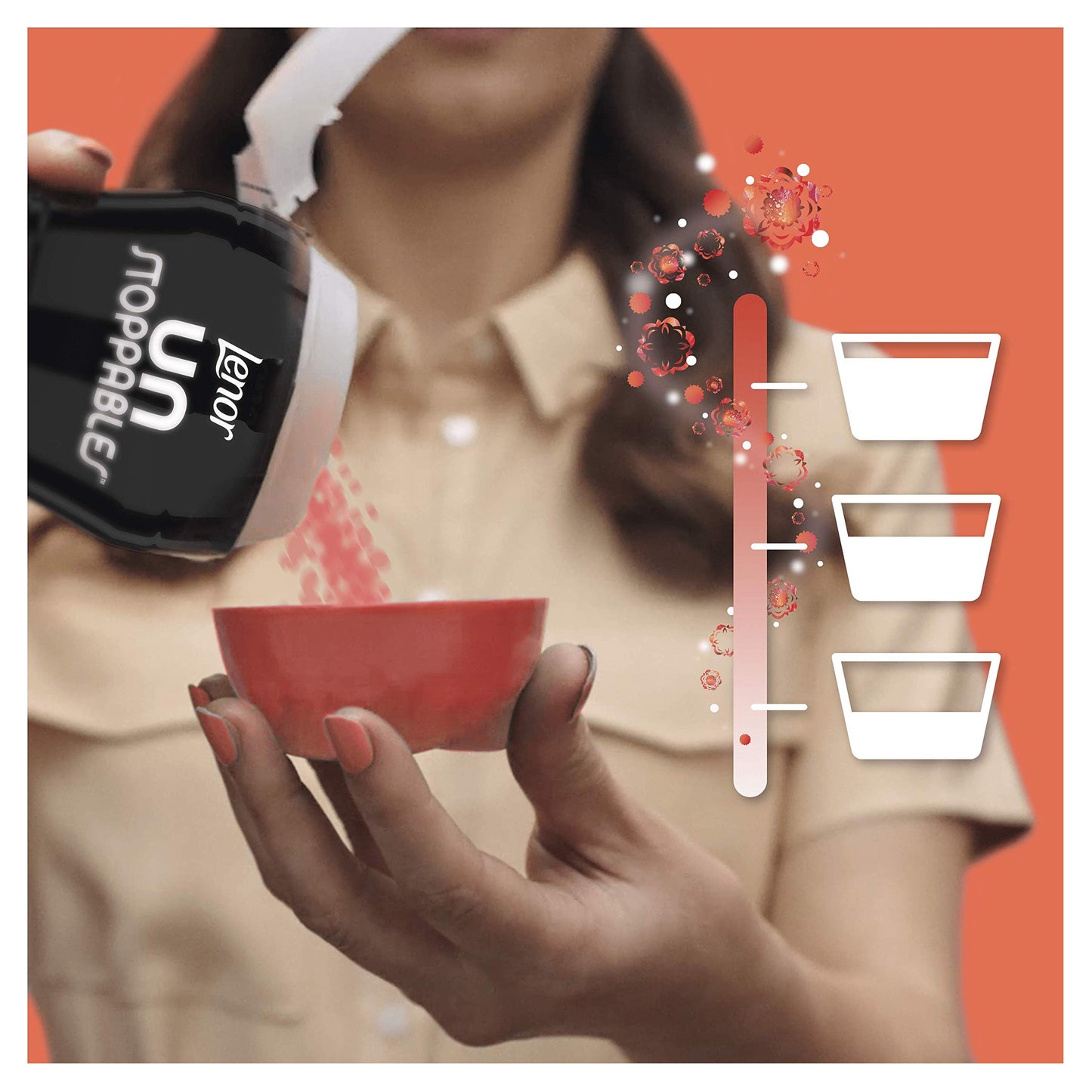 Lenor Profumatore Bucato Lavatrice Unstoppables,210 g, Spring, Intensificatore di Profumo Bucato Non Stop, fino a 12 Settimane nell'Armadio, 100% Plastica Riciclata