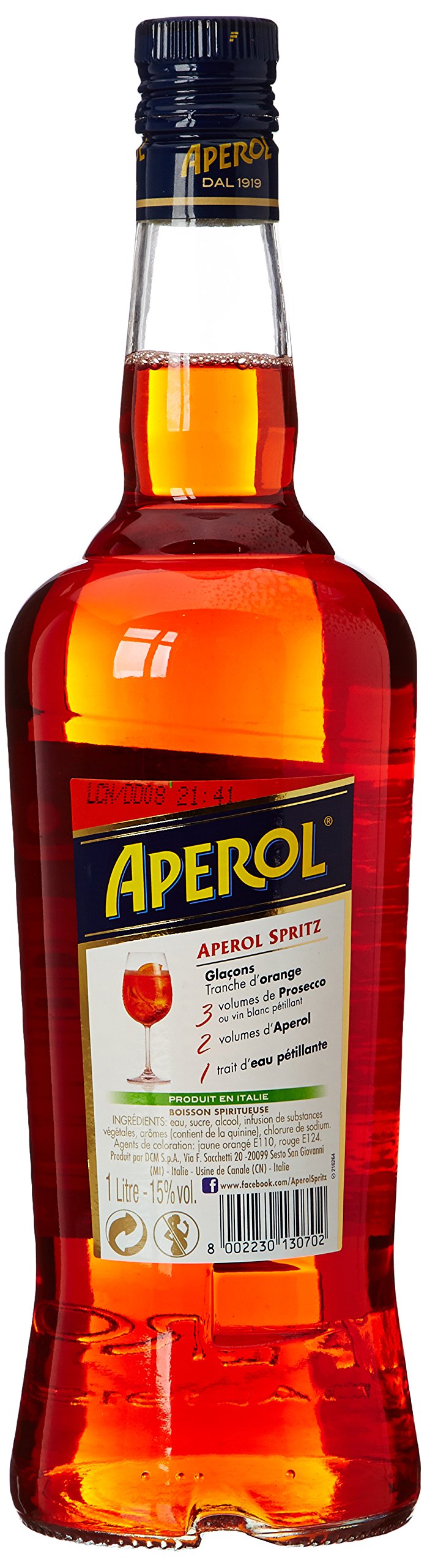 Aperol Barbieri 1 litre