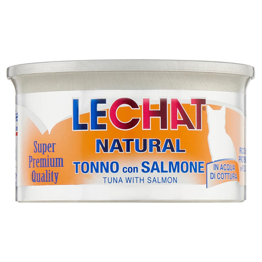 LECHAT Gatto Con Tonno E Salmone scatoletta
