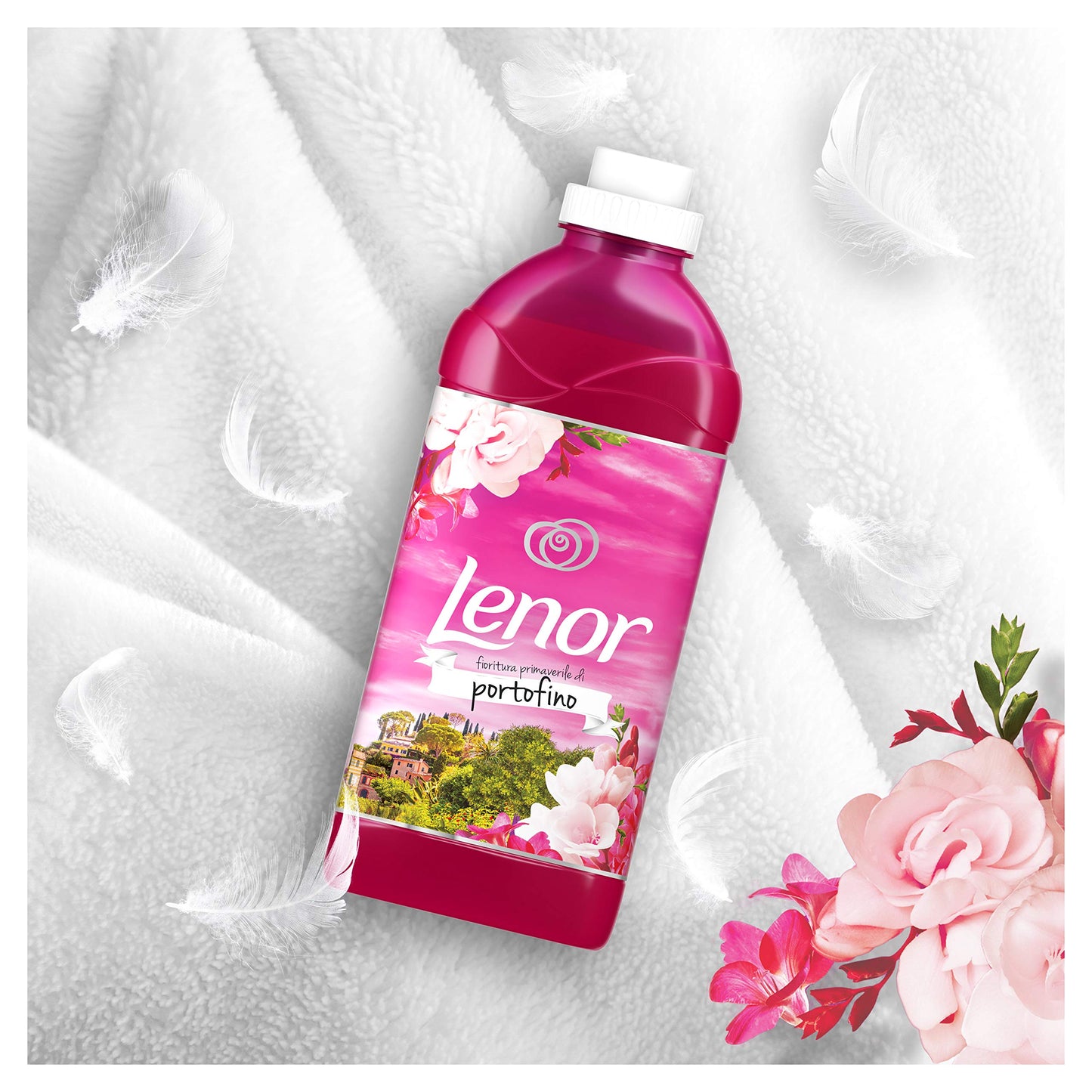 Lenor Portofino Ammorbidente 336 Lavaggi Atmosfere D’Italia, Maxi Formato 8 x 42 Lavaggi