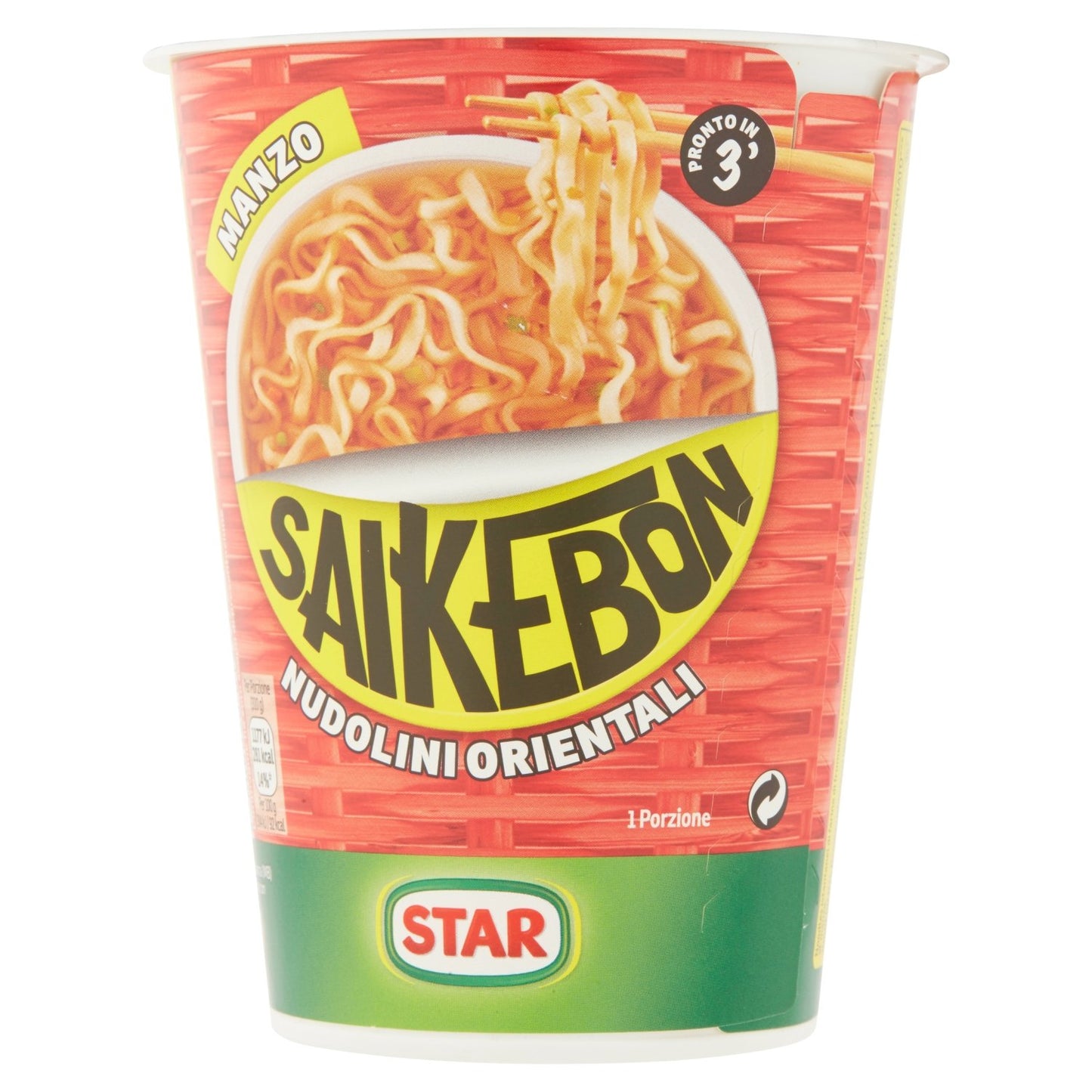 Saikebon Noodles Manzo Cup - 60 gr