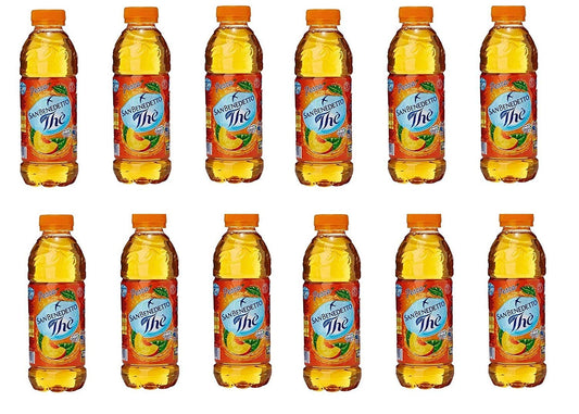 12 x San benedetto tè freddo Pesca Il PET 50 cl Tea The Refresh Soft Drink