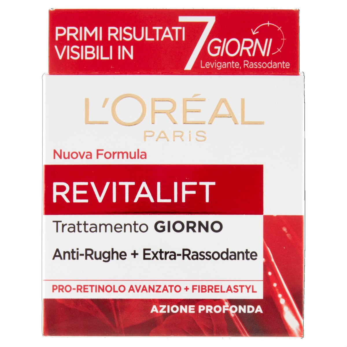 L'Oréal Paris Crema Viso Giorno Revitalift, Azione Antirughe Extra-Rassodante con Pro-Retinolo Avanzato, 50 ml