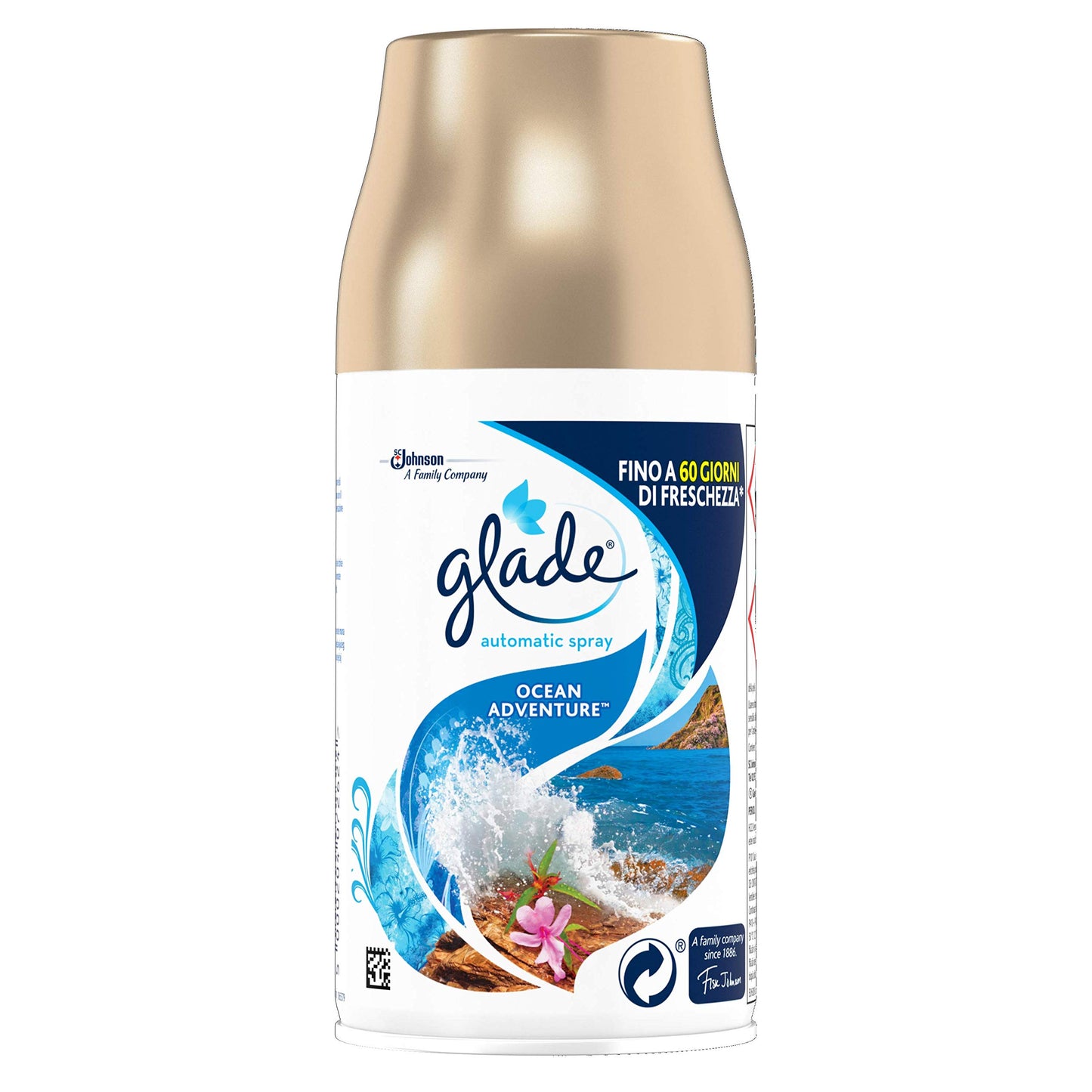 Glade Automatic Spray Ricarica, Fragranza Ocean Adventure, Confezione da 1 x 269 ml