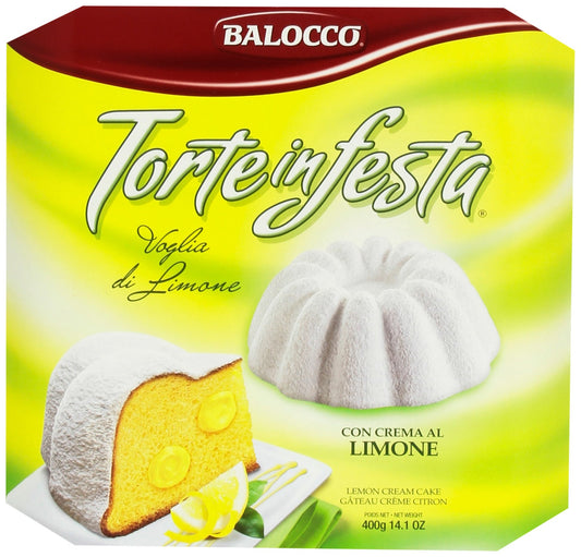 Balocco Torta con Crema al Limone, 400g