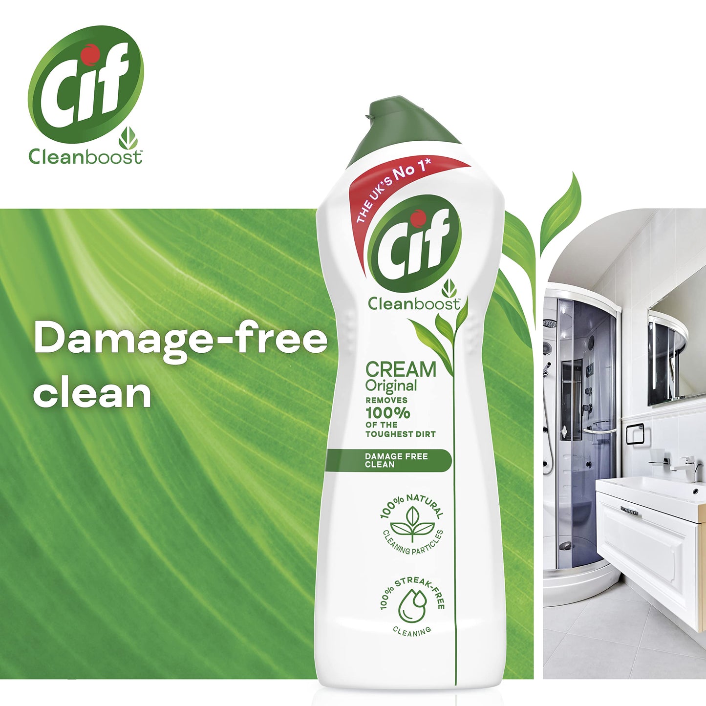 Cif Original Multipurpose Surface Cleaner, 500ml
