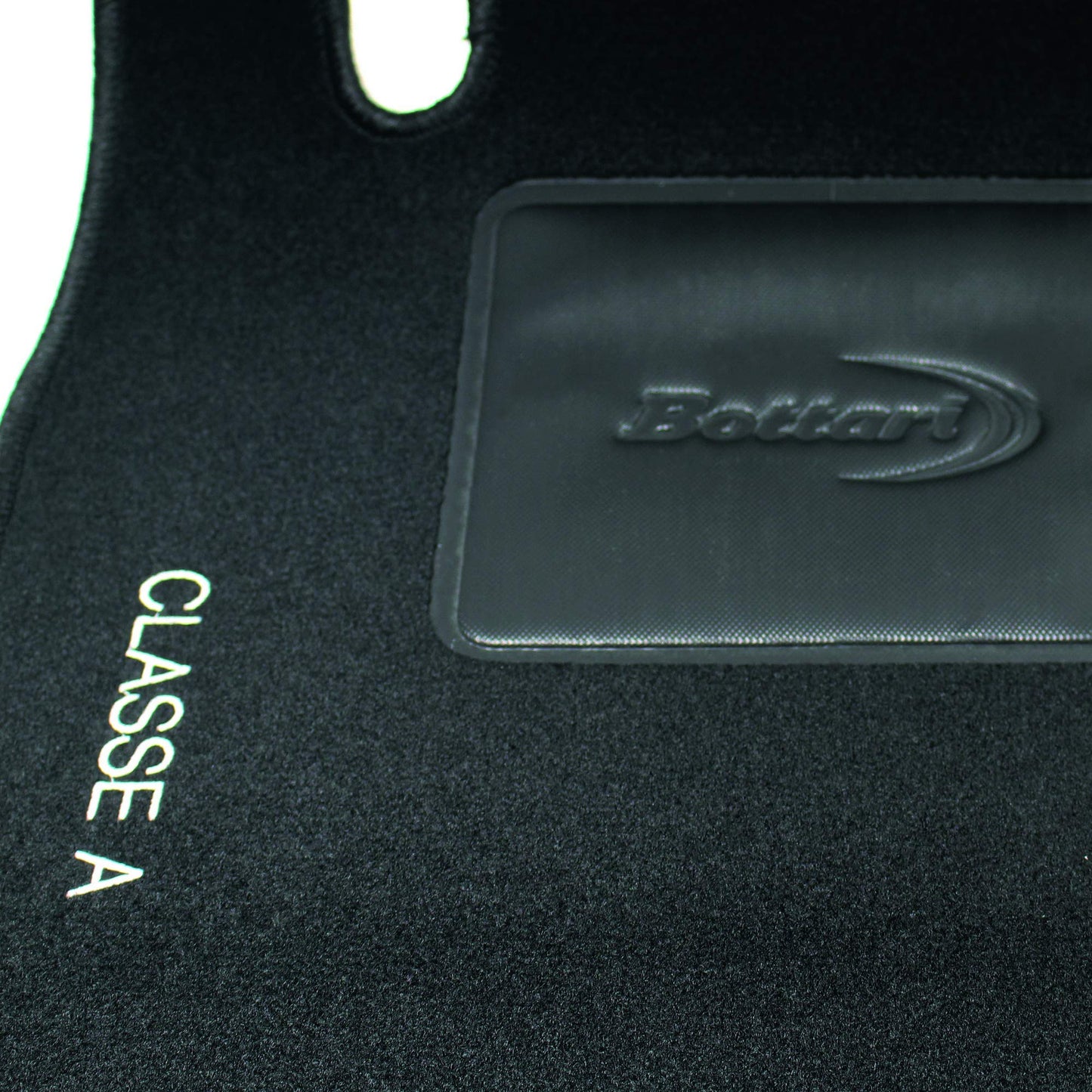 Bottari 39057 Set Tappeti Auto su Misura in Moquette per Classe A produzione dal 2012 ad oggi , Nero, 4 Pezzi