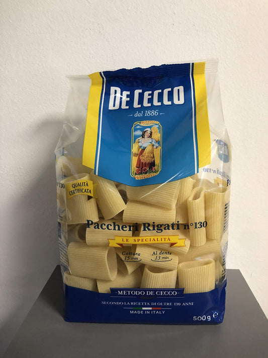 DE CECCO PACCHERI RIGATI N 130 GR500