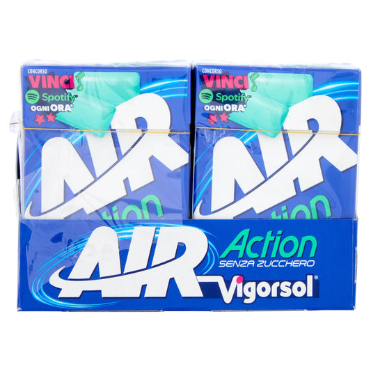 Vigorsol Air Action - Gomme da Masticare Gusto Menta - 20 Astucci