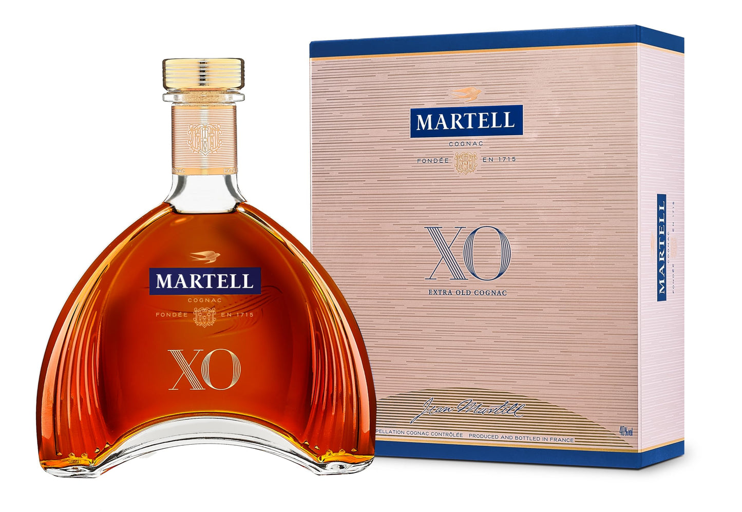 Martell XO Cognac, vol 40%, 70CL