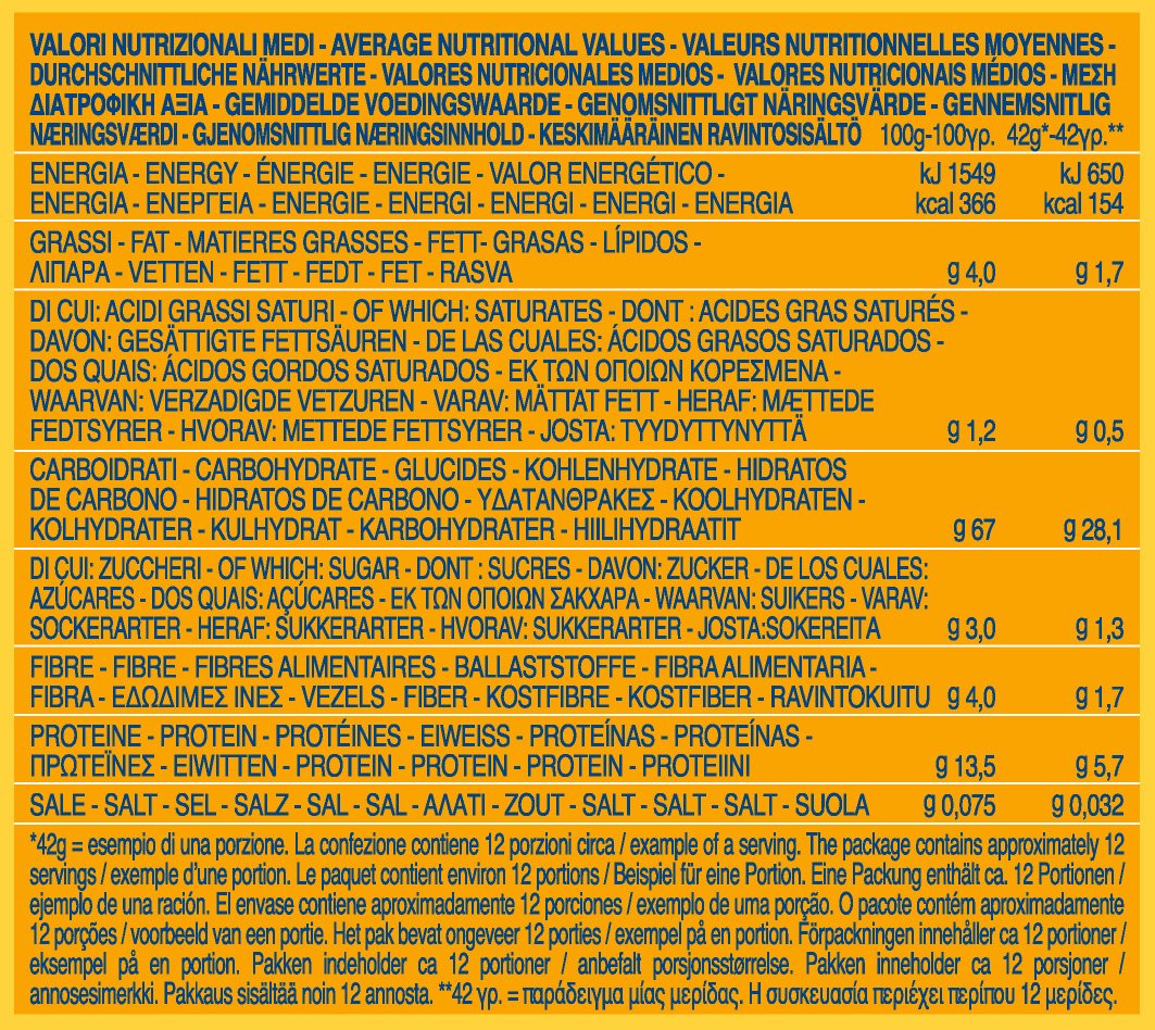 Barilla Emiliane Chef Lasagne all'Uovo – Confezione da 6 (6 x 500 g)